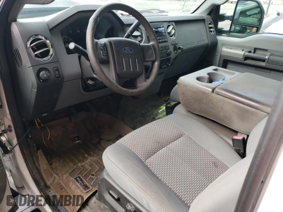 2012 Ford F-350 XL with VIN 1FTBF3B6XCA22136, listed as a Copart auction lot 59164385 with Not provided miles and Salvage title. Bid and sale history available at DreamBid. Image 8.