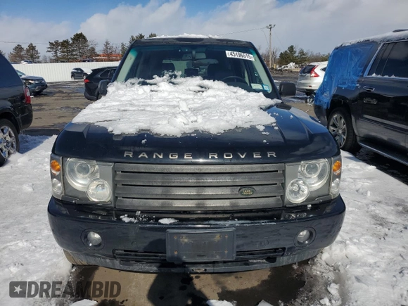 2003 Land Rover Range Rover HSE with VIN SALME11483A135972, listed as a Copart auction lot 45196515 with 172,298 mi miles and Salvage title. Bid and sale history available at DreamBid. Image 5.