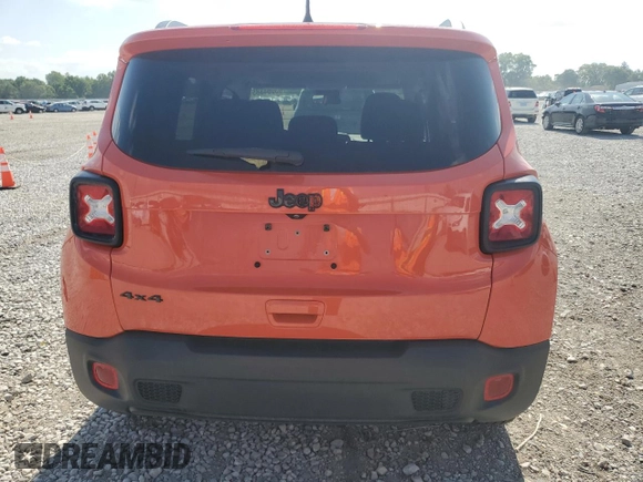 2020 Jeep Renegade Jeepster with VIN ZACNJBAB8LPL14845, listed as a Copart auction lot 63064885 with 58,889 mi miles and Salvage title. Bid and sale history available at DreamBid. Image 6.