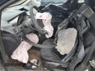 2011 Ford Fiesta SE with VIN 3FADP4BJ9BM125725, listed as a Copart auction lot 53269555 with 180,120 mi miles and Salvage Title. Bid and sale history available at DreamBid. Image 7.