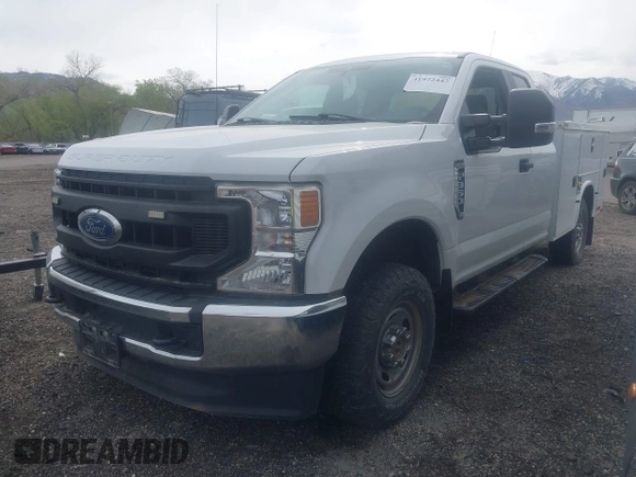 2020 Ford F-350 with VIN 1FT7X3B65LEE21801, listed as a IAAI auction lot 41972447 with Not Provided miles and . Bid and sale history available at DreamBid. Image 2.