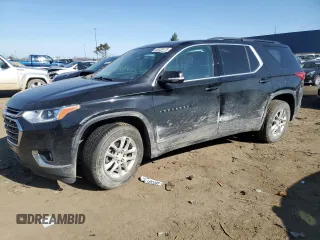 2019 Chevrolet Traverse LT Cloth with VIN 1GNEVGKW3KJ159911, listed as a Copart auction lot 48338175 with 134,566 mi miles and Clean Title. Bid and sale history available at carsss.com. Image 1.