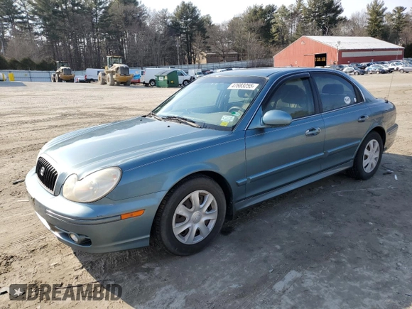 2004 Hyundai Sonata with VIN KMHWF25S84A065222, listed as a Copart auction lot 47683255 with 90,700 mi miles and Clean Title. Bid and sale history available at carsss.com. Image 1.