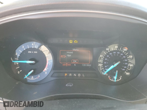 2018 Ford Fusion SE with VIN 3FA6P0H7XJR133458, listed as a Copart auction lot 42201015 with 135,136 mi miles and Salvage Title. Bid and sale history available at carsss.com. Image 9.