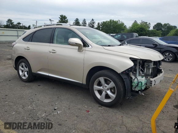2015 Lexus RX 350 with VIN 2T2BK1BA0FC306785, listed as a Copart auction lot 63072125 with 109,640 mi miles and Salvage title. Bid and sale history available at DreamBid. Image 4.
