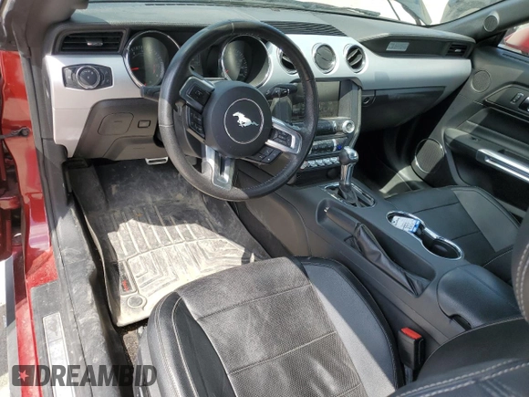 2015 Ford Mustang EcoBoost with VIN 1FA6P8TH9F5322546, listed as a Copart auction lot 52772335 with 87,356 mi miles and Salvage Title. Bid and sale history available at carsss.com. Image 8.