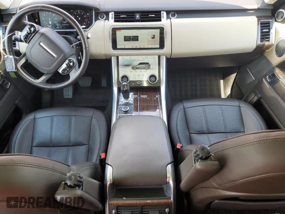 2018 Land Rover Range Rover Sport HSE with VIN SALWR2RV7JA189373, listed as a Copart auction lot 55762035 with 44,247 mi miles and Salvage title. Bid and sale history available at DreamBid. Image 8.