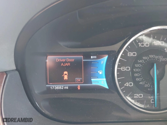 2011 Ford Edge Limited with VIN 2FMDK4KC7BBA61160, listed as a IAAI auction lot 41307750 with 173,682 mi miles. Bid and sale history available at carsss.com. Image 16.