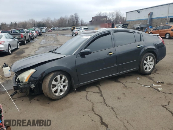 2008 Nissan Maxima 3.5 SL with VIN 1N4BA41E88C816316, listed as a Copart auction lot 51291695 with 245,181 mi miles and Salvage Title. Bid and sale history available at carsss.com. Image 1.