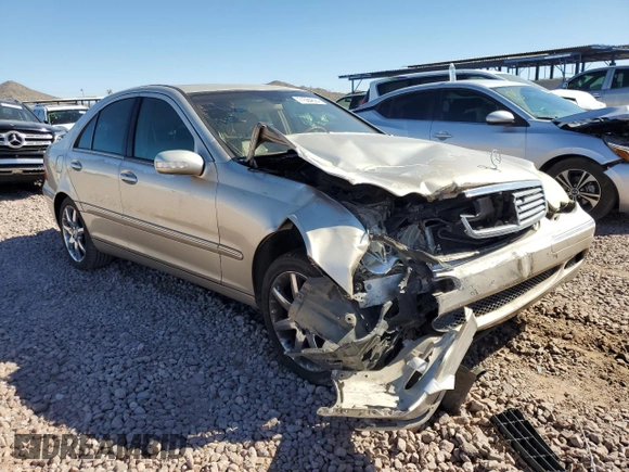 2004 Mercedes-Benz C 320 with VIN WDBRF64JX4F448792, listed as a Copart auction lot 84728494 with 156,923 mi miles and Salvage Title. Bid and sale history available at DreamBid. Image 4.