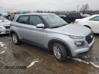 2021 Hyundai Venue SE with VIN KMHRB8A37MU065205, listed as a Copart auction lot 45198245 with 67,103 mi miles and Salvage Title. Bid and sale history available at DreamBid. Image 4.