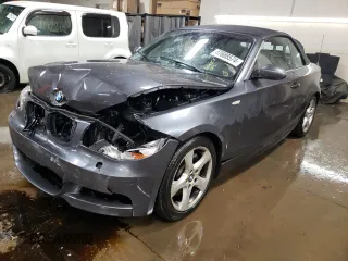 2008 BMW 1 Series 135i with VIN WBAUN93568VF56374, listed as a Copart auction lot 47688574 with 53,665 mi miles and Salvage Title. Bid and sale history available at carsss.com. Image 1.
