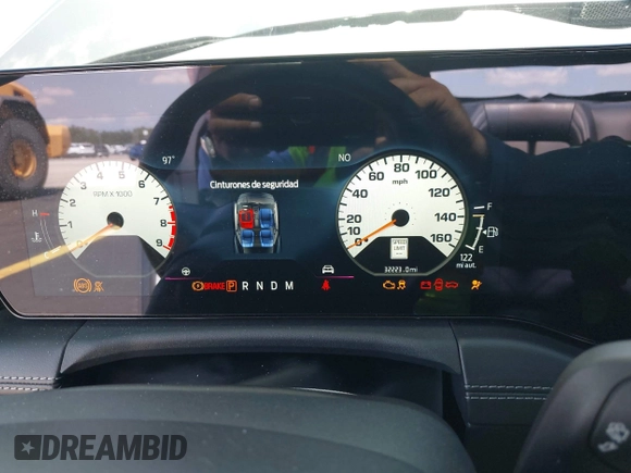 2024 Ford Mustang GT with VIN 1FA6P8CF8R5404304, listed as a IAAI auction lot 42269917 with 32,223 mi miles and . Bid and sale history available at DreamBid. Image 7.