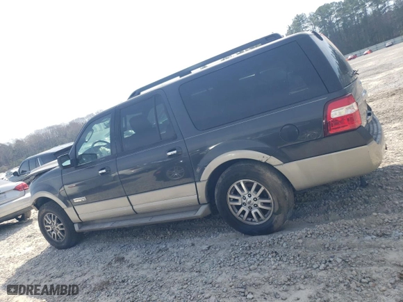 2007 Ford Expedition EL Eddie Bauer with VIN 1FMFK17587LA24403, listed as a Copart auction lot 47042005 with 253,920 mi miles and Salvage Title. Bid and sale history available at carsss.com. Image 2.