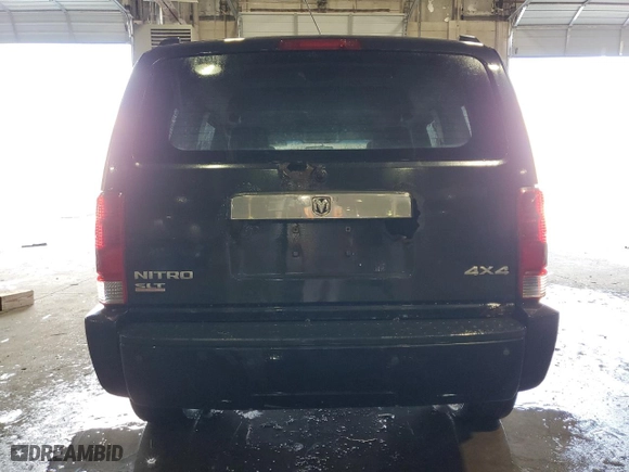 2008 Dodge Nitro SLT with VIN 1D8GU58K58W128847, listed as a Copart auction lot 44522335 with 201,198 mi miles and Salvage Title. Bid and sale history available at carsss.com. Image 6.
