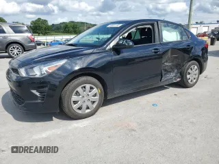2023 Kia Rio LX z VIN 3KPA24AD5PE621419, wystawiony jako Copart lot #59003195 z przebiegiem 27 650 mil mil oraz Szkoda całkowita • Salvage title. Historia ofert i sprzedaży dostępna na DreamBid. Obrazek 1.