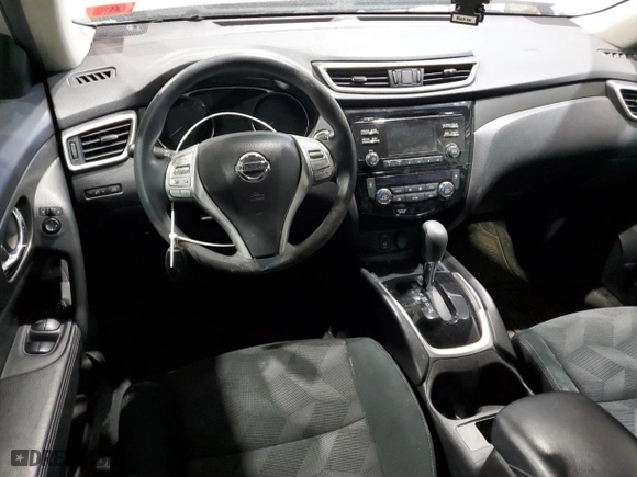 2015 Nissan Rogue SV with VIN 5N1AT2MV1FC853362, listed as a Copart auction lot 47198075 with 103,888 mi miles and Salvage Title. Bid and sale history available at carsss.com. Image 8.