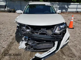2017 Nissan Rogue SV with VIN KNMAT2MV2HP595790, listed as a Copart auction lot 55877705 with 42,816 mi miles and Salvage title. Bid and sale history available at DreamBid. Image 5.