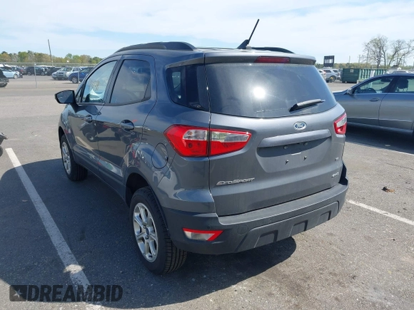 2020 Ford EcoSport SE z VIN MAJ6S3GL7LC390240, wystawiony jako IAAI lot #42142488 z przebiegiem 87 403 mil mil oraz . Historia ofert i sprzedaży dostępna na DreamBid. Obrazek 3.
