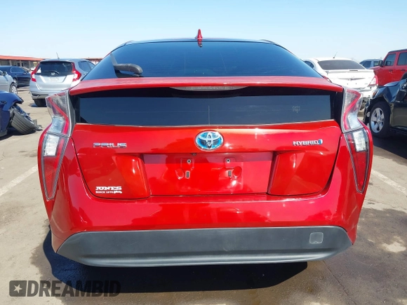 2016 Toyota Prius Four with VIN JTDKARFU2G3519256, listed as a IAAI auction lot 41690372 with 179,268 mi miles. Bid and sale history available at carsss.com. Image 16.