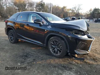 2021 Lexus RX 350 F Sport with VIN 2T2SZMDA0MC280258, listed as a Copart auction lot 84429474 with Not provided miles and Salvage title. Bid and sale history available at DreamBid. Image 4.