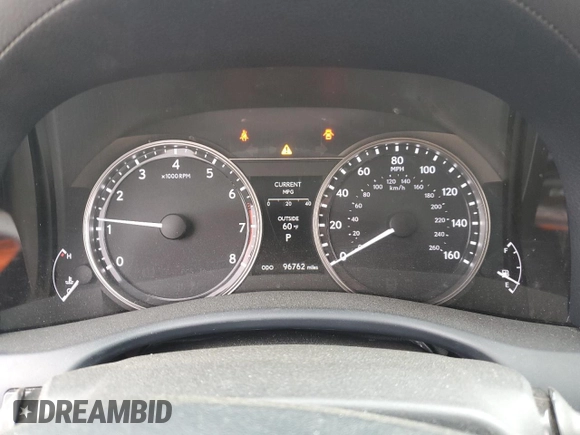 2014 Lexus GS 350 with VIN JTHBE1BL1E5038837, listed as a Copart auction lot 53737785 with 96,762 mi miles and Clean Title. Bid and sale history available at carsss.com. Image 9.