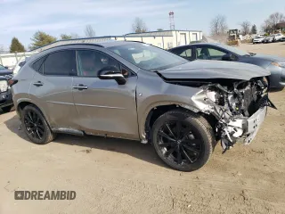 2025 Lexus NX with VIN 2T2KGCEZ5SC065069, listed as a Copart auction lot 46268025 with 6,559 mi miles and Salvage Title. Bid and sale history available at carsss.com. Image 4.