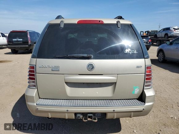 2005 Mercury Mountaineer Convenience z VIN 4M2DU86K65ZJ26504, wystawiony jako Copart lot #68130734 z przebiegiem 199 239 mil mil oraz Czysty tytuł • Clean title. Historia ofert i sprzedaży dostępna na DreamBid. Obrazek 6.