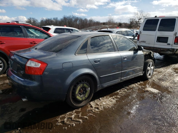 2005 Audi A4 1.8T SE with VIN WAULC68E95A106470, listed as a Copart auction lot 45320325 with 132,985 mi miles and Salvage Title. Bid and sale history available at carsss.com. Image 3.