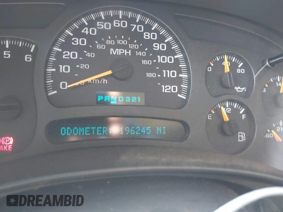 2004 Chevrolet Tahoe LT with VIN 1GNEK13T64J172388, listed as a IAAI auction lot 42273626 with 196,245 mi miles and . Bid and sale history available at DreamBid. Image 7.