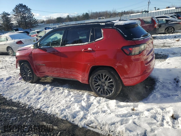 2024 Jeep Compass Limited with VIN 3C4NJDCN0RT592307, listed as a Copart auction lot 42725935 with 12,604 mi miles and Salvage Title. Bid and sale history available at carsss.com. Image 2.