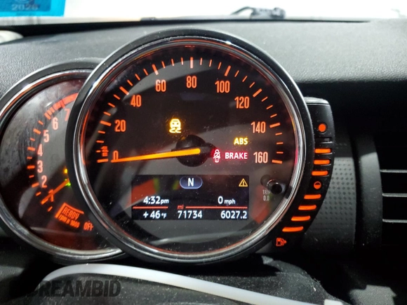 2017 MINI Hardtop 4 Door Cooper with VIN WMWXU1C33H2F92847, listed as a Copart auction lot 51853785 with 71,734 mi miles and Salvage title. Bid and sale history available at DreamBid. Image 9.