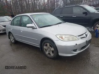 2005 Honda Civic z VIN 2HGES25845H572736, wystawiony jako IAAI lot #41865158 z przebiegiem 196 404 mil mil oraz . Historia ofert i sprzedaży dostępna na DreamBid. Obrazek 1.