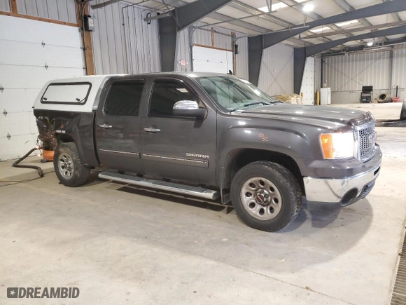 2011 GMC Sierra 1500 SL with VIN 3GTP2UEA4BG252253, listed as a Copart auction lot 74537244 with 169,189 mi miles and Salvage Title. Bid and sale history available at carsss.com. Image 4.