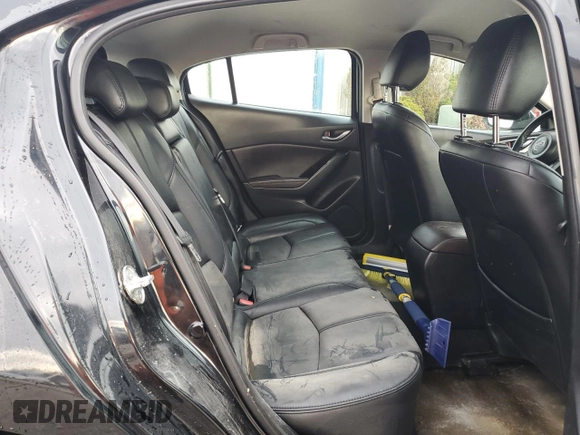2018 Mazda 3 Touring with VIN 3MZBN1L31JM195107, listed as a Copart auction lot 46064275 with 121,150 mi miles and Non Repairable. Bid and sale history available at carsss.com. Image 10.