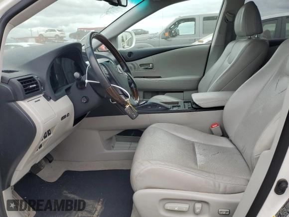 2012 Lexus RX 350 z VIN 2T2ZK1BA0CC081987, wystawiony jako Copart lot #54739875 z przebiegiem 157 681 mil mil oraz Szkoda całkowita • Salvage title. Historia ofert i sprzedaży dostępna na DreamBid. Obrazek 7.