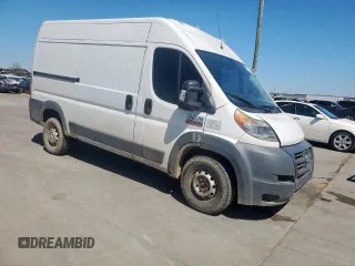 2015 Ram ProMaster Cargo with VIN 3C6TRVBGXFE512589, listed as a Copart auction lot 50187515 with 218,353 mi miles and Clean Title. Bid and sale history available at carsss.com. Image 4.