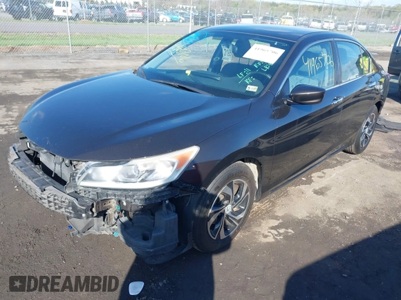 2017 Honda Accord Sedan LX with VIN 1HGCR2F39HA172552, listed as a IAAI auction lot 41965706 with 168,891 mi miles. Bid and sale history available at carsss.com. Image 18.