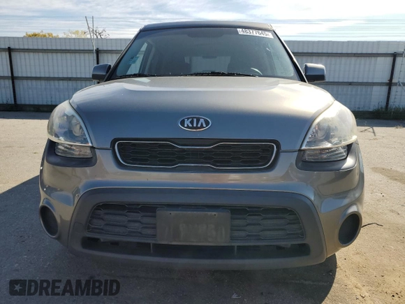 2013 Kia Soul with VIN KNDJT2A55D7500749, listed as a Copart auction lot 48377645 with 98,240 mi miles and Salvage Title. Bid and sale history available at DreamBid. Image 5.
