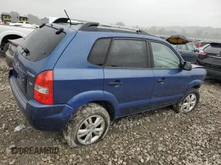 2009 Hyundai Tucson GLS with VIN KM8JM12B89U009365, listed as a Copart auction lot 67215704 with 157,475 mi miles and Salvage Title. Bid and sale history available at carsss.com. Image 3.