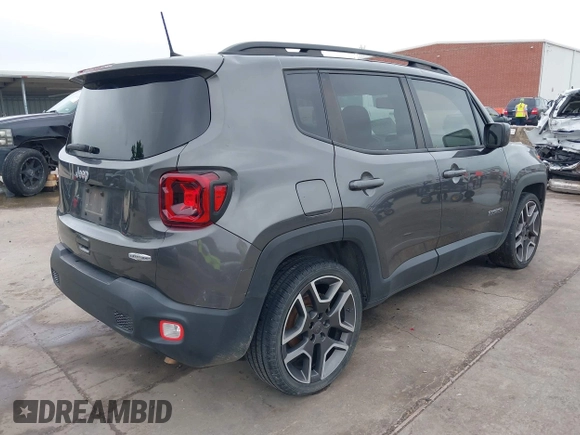 2020 Jeep Renegade Latitude with VIN ZACNJABB8LPL62919, listed as a IAAI auction lot 42161042 with 94,948 mi miles and . Bid and sale history available at DreamBid. Image 4.