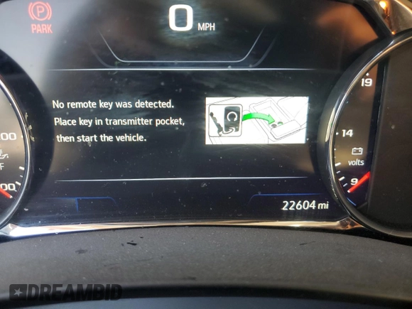 2024 GMC Terrain Denali with VIN 3GKALXEG0RL277097, listed as a Copart auction lot 58231675 with 22,604 mi miles and Clean title. Bid and sale history available at DreamBid. Image 9.
