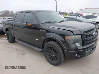 2013 Ford F-150 XL with VIN 1FTFW1CT6DFE02306, listed as a IAAI auction lot 41504803 with 110,302 mi miles. Bid and sale history available at carsss.com. Image 1.