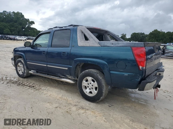 2005 Chevrolet Avalanche LS with VIN 3GNEC12Z95G145773, listed as a Copart auction lot 66265774 with 208,082 mi miles and Non Repairable. Bid and sale history available at carsss.com. Image 2.
