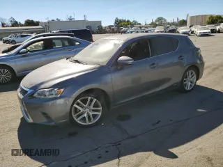 2017 Lexus CT with VIN JTHKD5BH2H2289622, listed as a Copart auction lot 76528734 with 55,165 mi miles and Clean Title. Bid and sale history available at carsss.com. Image 1.