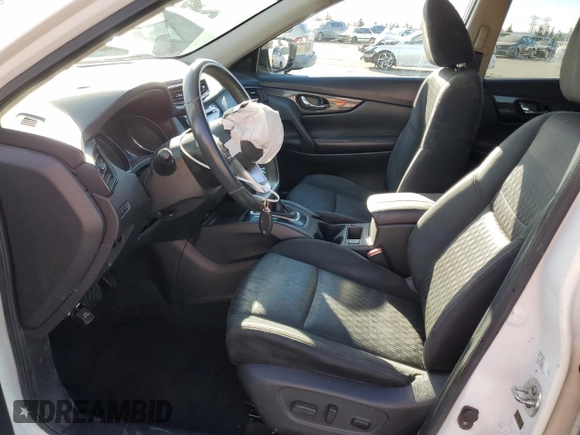 2017 Nissan Rogue SV with VIN KNMAT2MT5HP514280, listed as a Copart auction lot 47095455 with 144,396 mi miles and Salvage title. Bid and sale history available at DreamBid. Image 7.