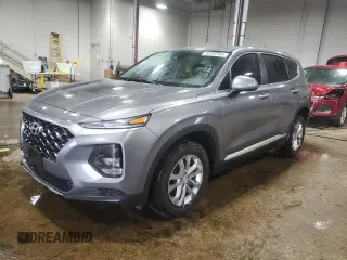 2019 Hyundai Santa Fe SE with VIN 5NMS2CAD0KH095412, listed as a Copart auction lot 52339765 with 125,944 mi miles and Non Repairable. Bid and sale history available at carsss.com. Image 1.