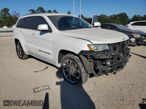2019 Jeep Grand Cherokee Summit with VIN 1C4RJFJT1KC569134, listed as a Copart auction lot 41666315 with 72,719 mi miles and Salvage Title. Bid and sale history available at carsss.com. Image 4.