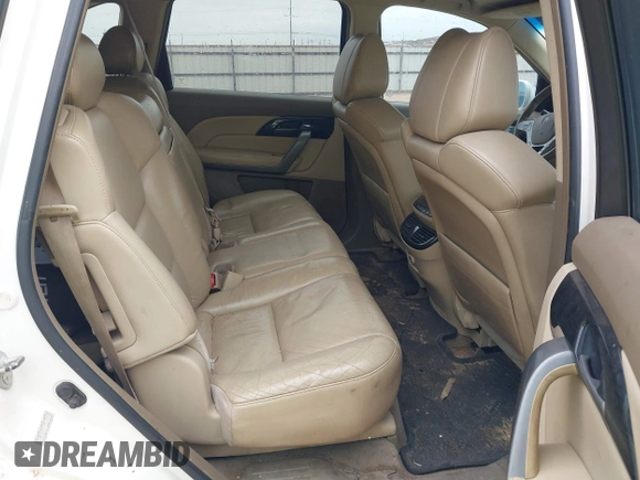 2007 Acura MDX with VIN 2HNYD282X7H512437, listed as a IAAI auction lot 42172436 with 445,273 mi miles. Bid and sale history available at carsss.com. Image 8.