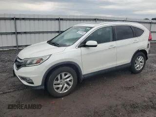 2015 Honda CR-V EX-L with VIN 5J6RM3H75FL007879, listed as a Copart auction lot 53157455 with 81,301 mi miles and Salvage Title. Bid and sale history available at carsss.com. Image 1.